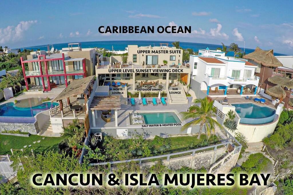Casa Vaya Vida: Deluxe Island Villa-views Sunrise @ Caribbean, Sunset @ Cancun/isla Bay * Isla Mujeres