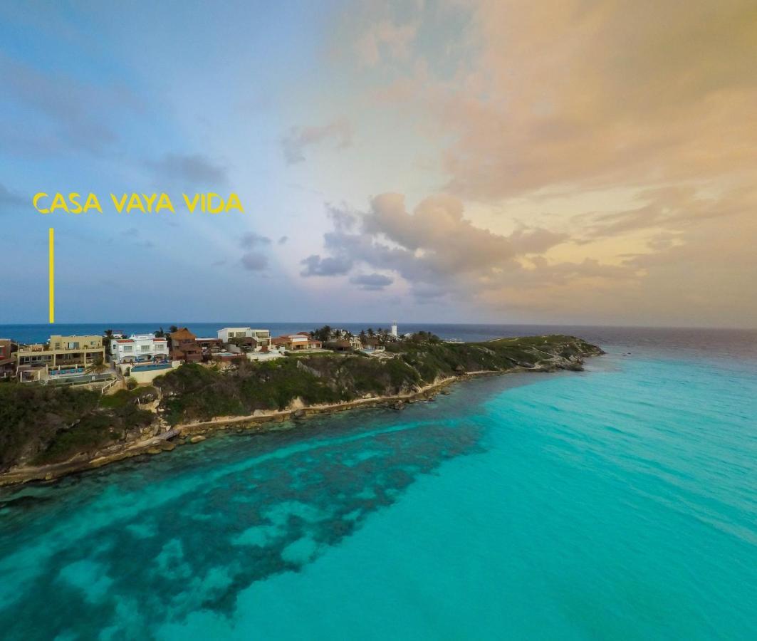 Casa Vaya Vida: Deluxe Island Villa-views Sunrise @ Caribbean, Sunset @ Cancun/isla Bay Villa
