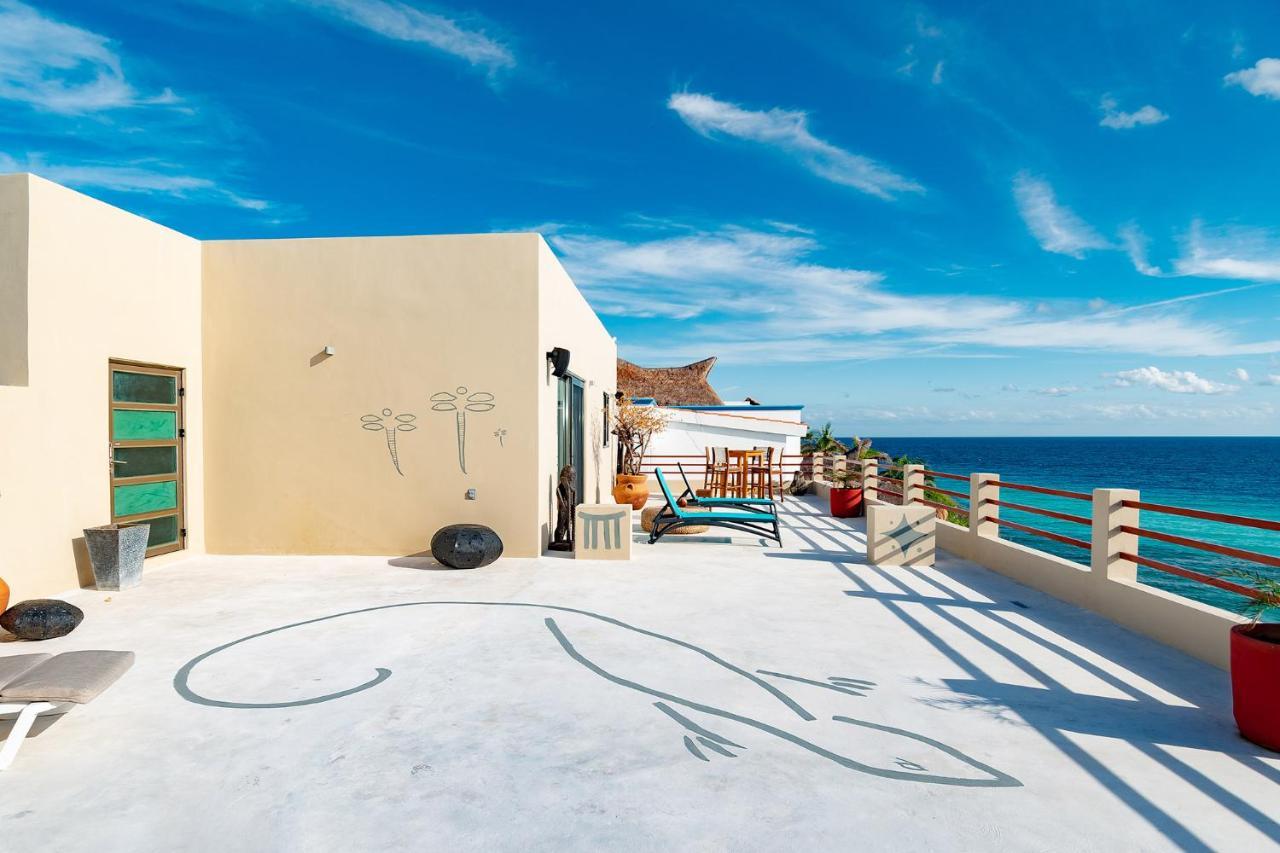 Villa Casa Vaya Vida: Deluxe Island Villa-views Sunrise @ Caribbean, Sunset @ Cancun/isla Bay Isla Mujeres