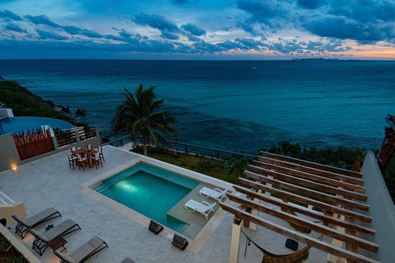 Villa Casa Vaya Vida: Deluxe Island Villa-views Sunrise @ Caribbean, Sunset @ Cancun/isla Bay Isla Mujeres
